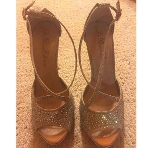 Sparkle High Heeled Shoes
